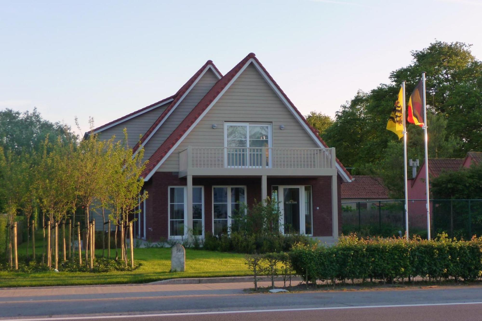 B&B Riche Terre Damme Exterior foto